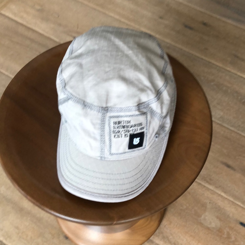 Burton Light Gray Canvas Camp Cap